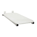 32" x 13.5" White Padded Folding Tub Seat J877886