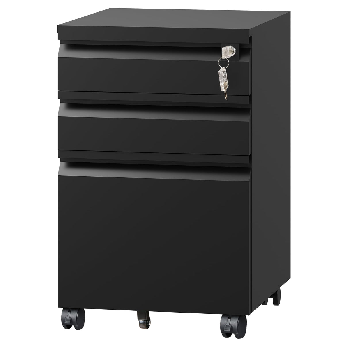 3 Drawer Mobile File Cabinet with Lock S220630