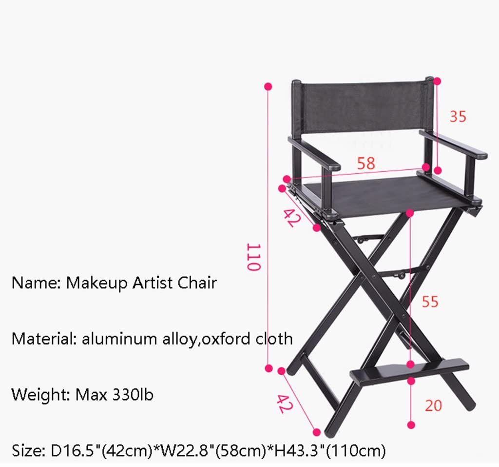 Portable Aluminum Folding Director's Chair X571800