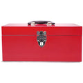 16" Small Metal Tool Box with Latch Closure U93175