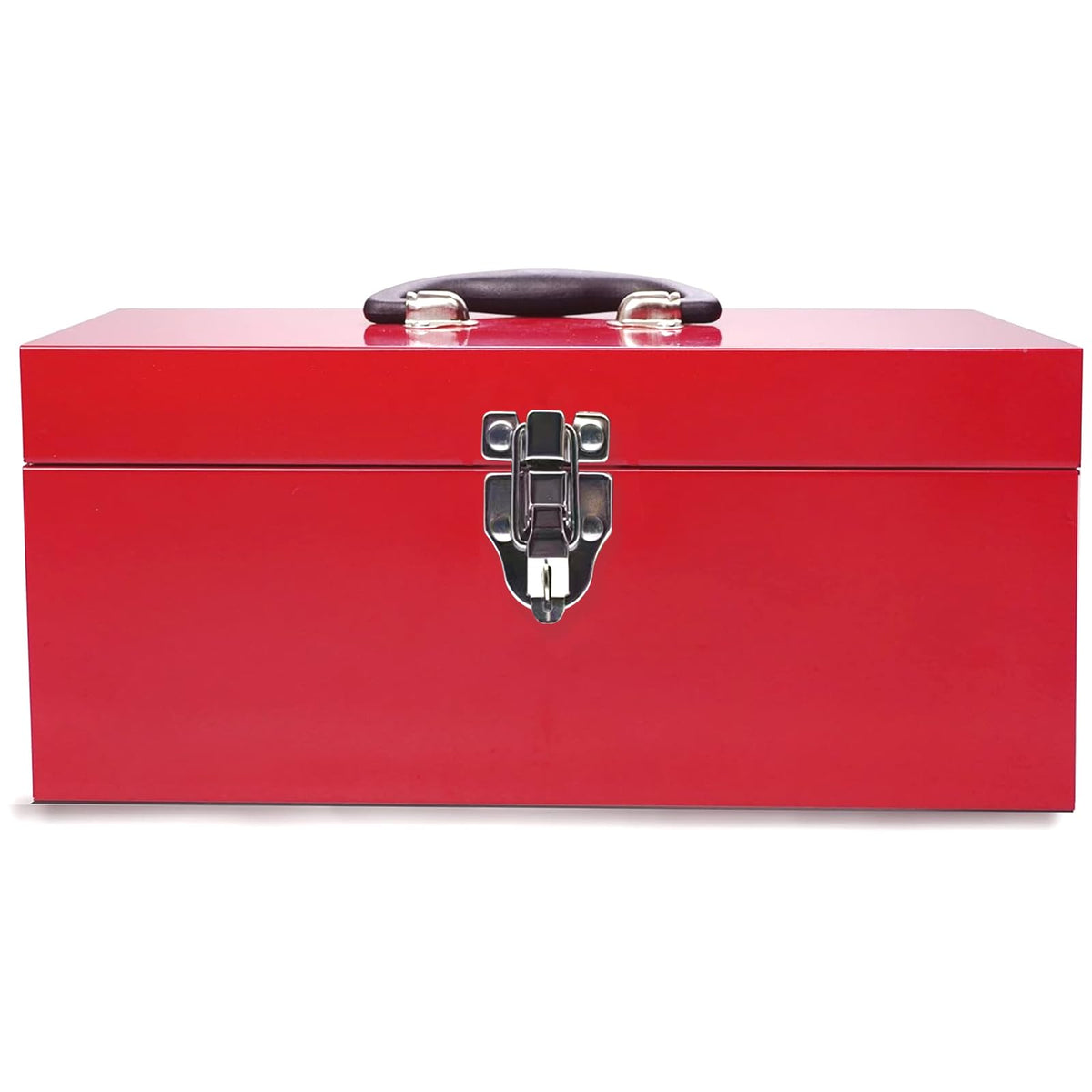 16" Small Metal Tool Box with Latch Closure U93175