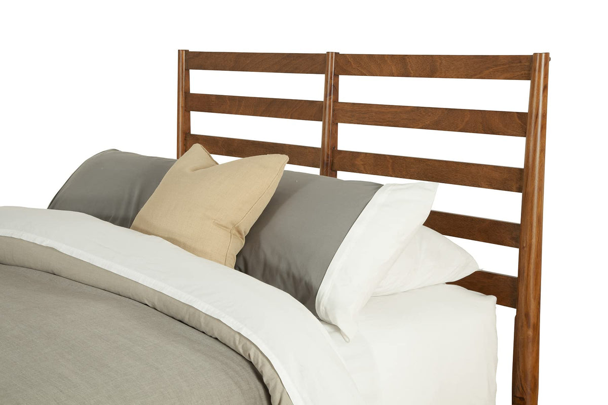Chestnut California King Slat Back Bed B965