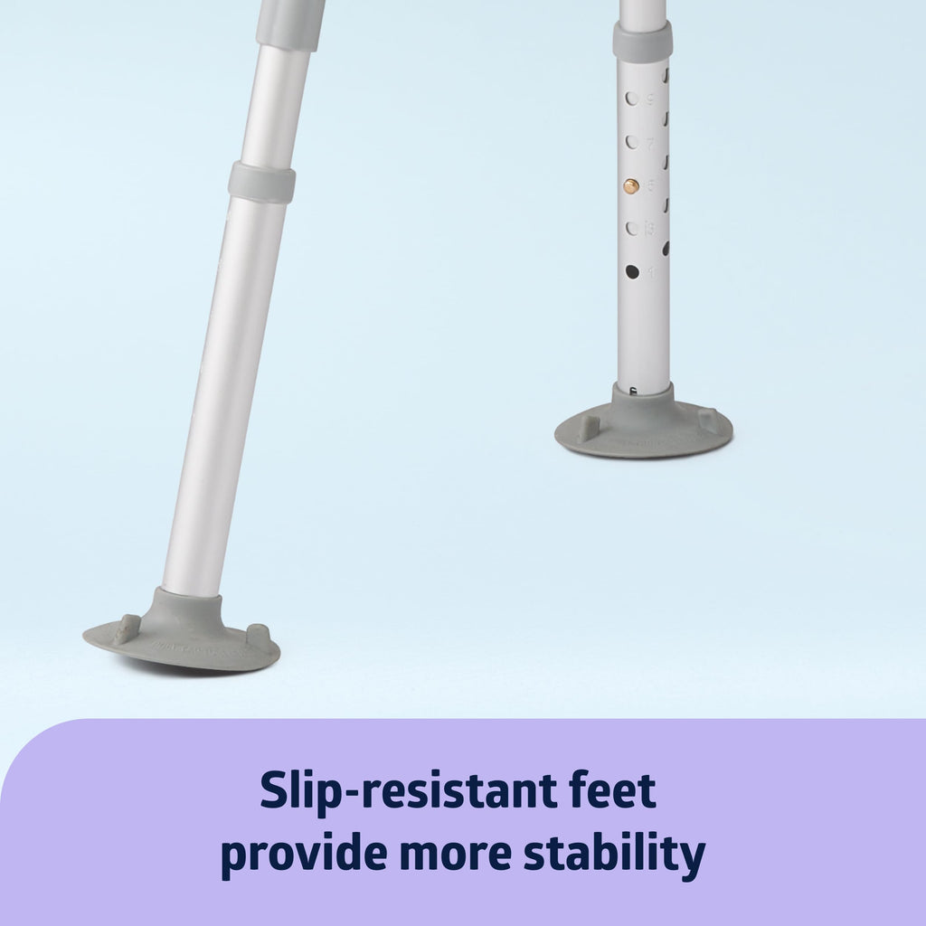 Adjustable Transfer Bench with Slip-resistant Feet D904
