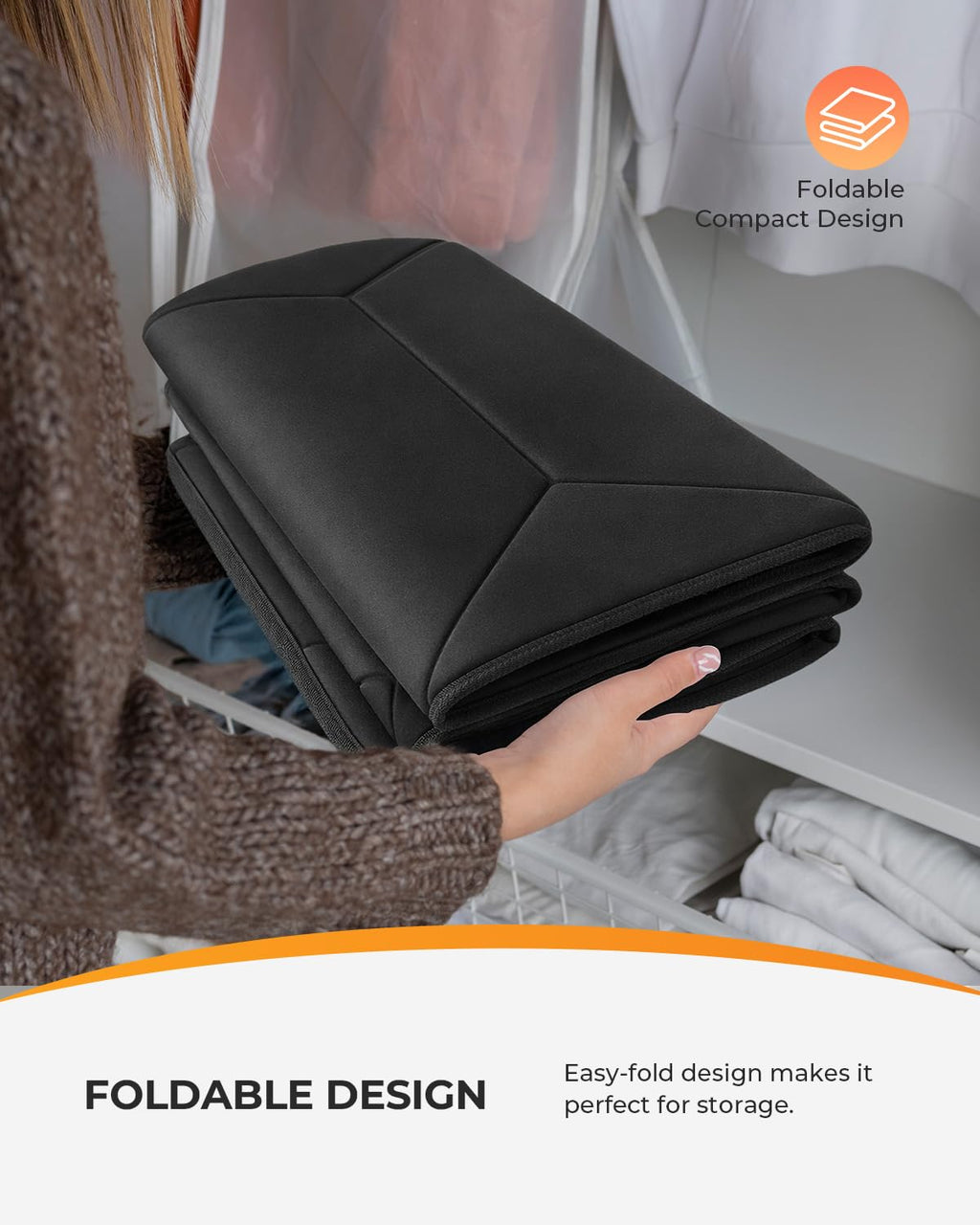 Heated Full Body Massage Pad with Vibration D10611