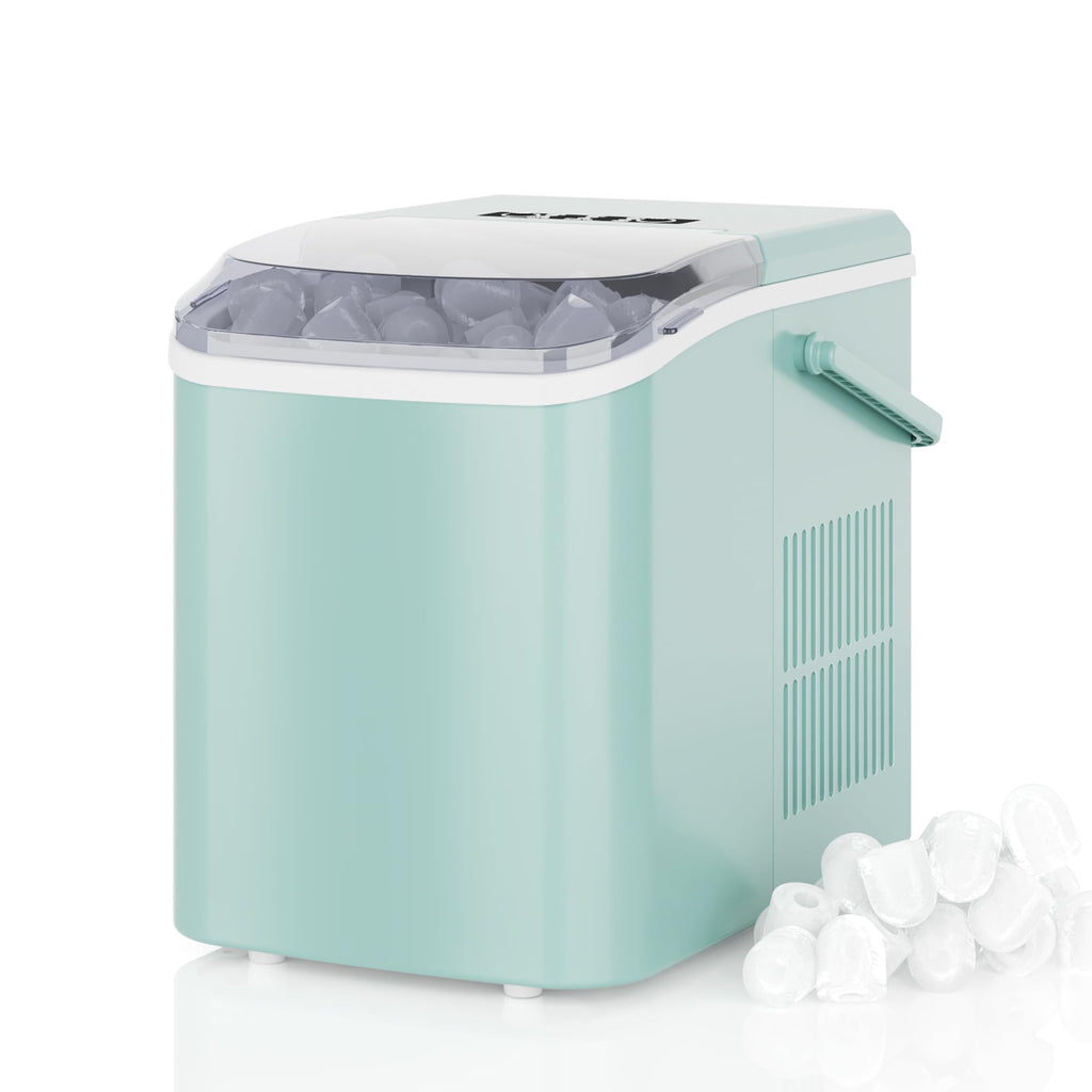 Green Portable Countertop Ice Maker B962