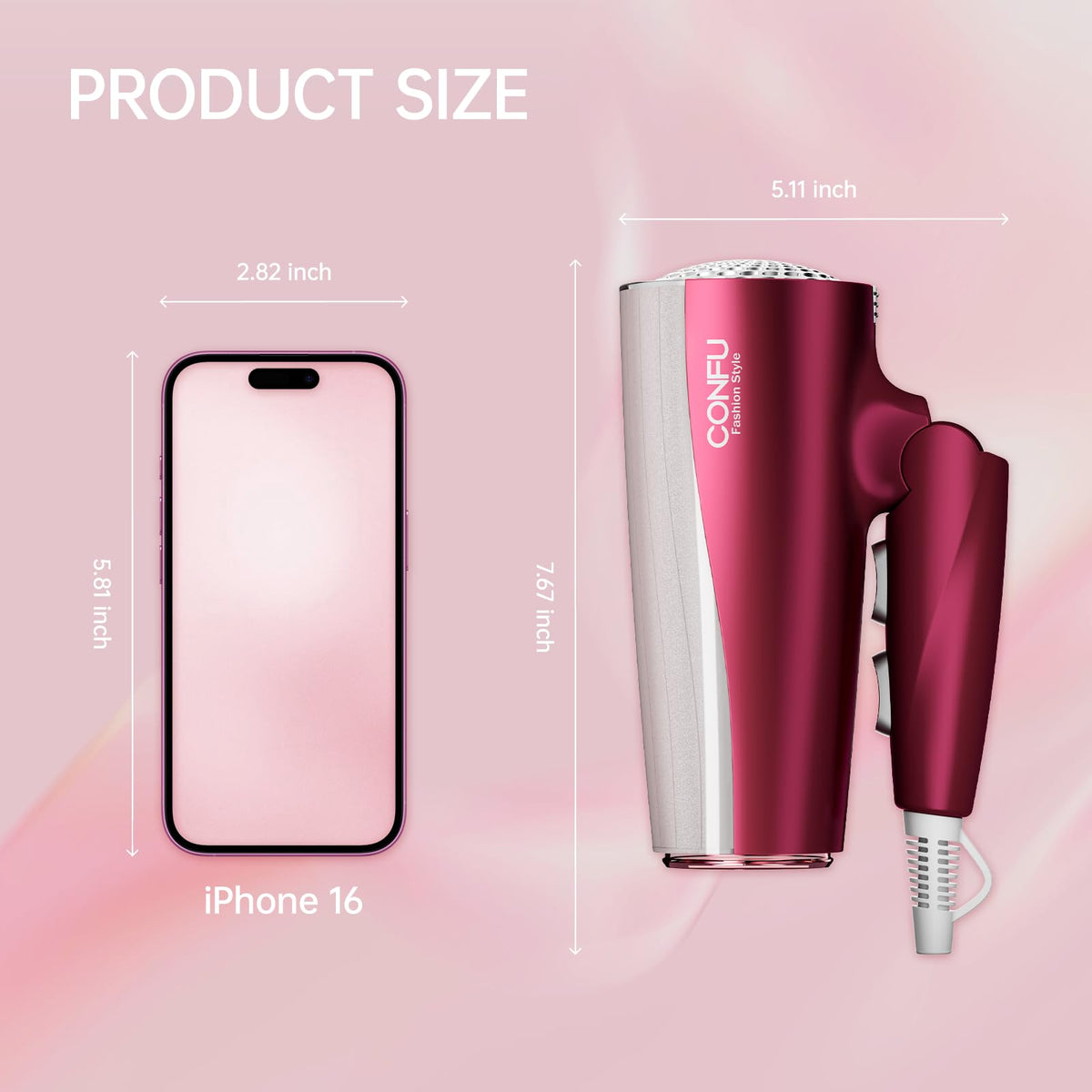 1875W Ceramic Tourmaline Hair Dryer R3729