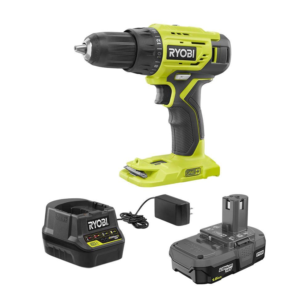 18-Volt Cordless 1/2 in. Drill/Driver Kit with Battery and Charger P897104