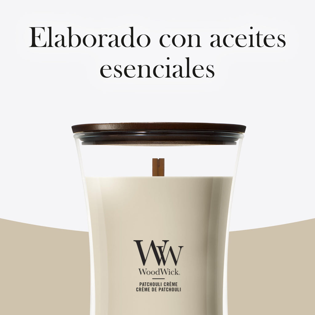 Scented Candle with Crackling Wick Up to 130 Hours B3993