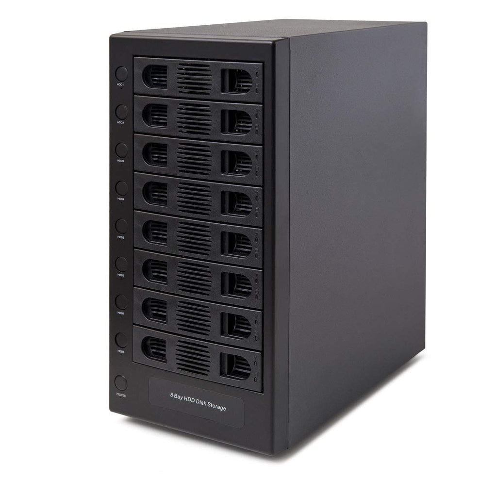 8-Bay Black Hard Drive Enclosure H29994