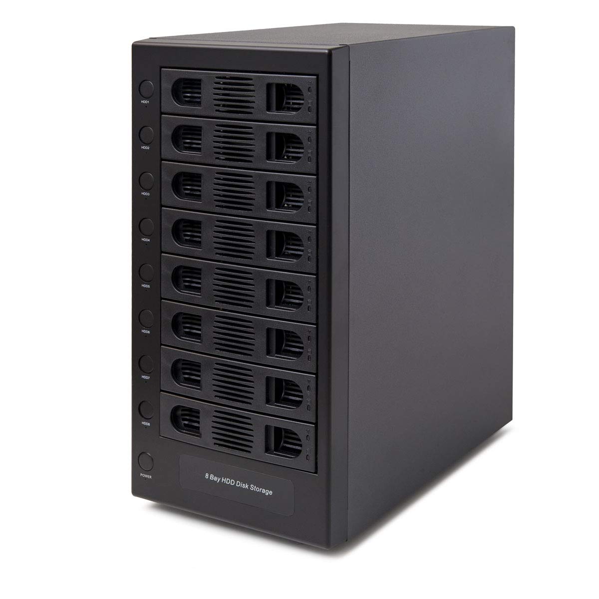8-Bay Black Hard Drive Enclosure H29994