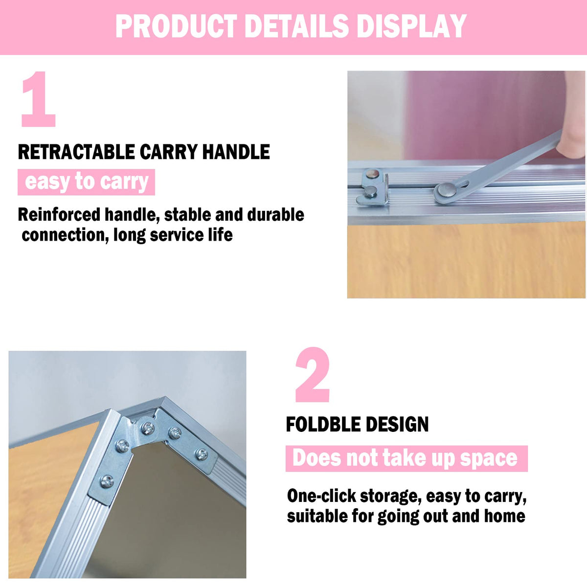 Portable Folding Table (Bamboo) B982
