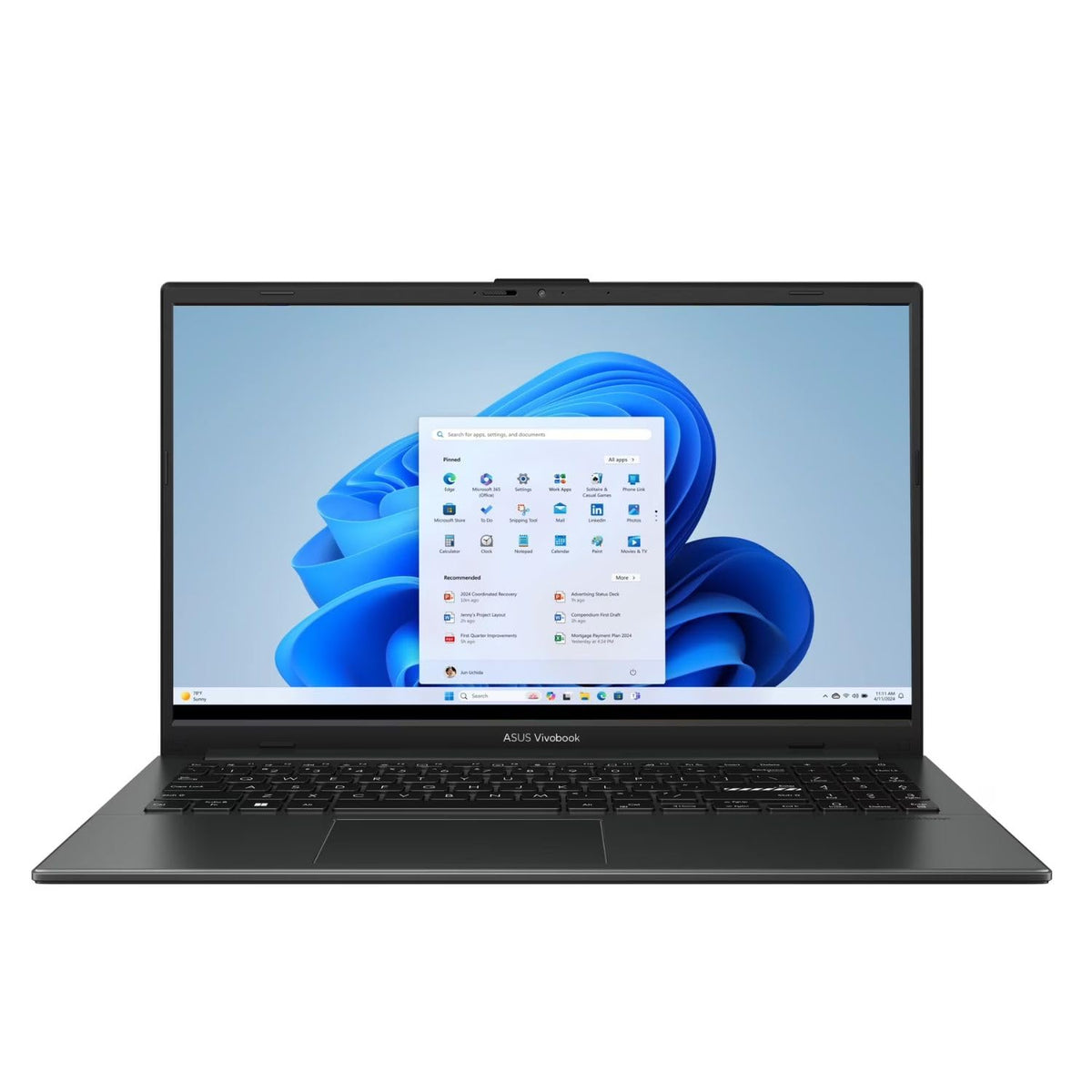 15.6" FHD Laptop, AMD Ryzen 5, 8GB RAM, 512GB SSD, Windows 11 Home T459050