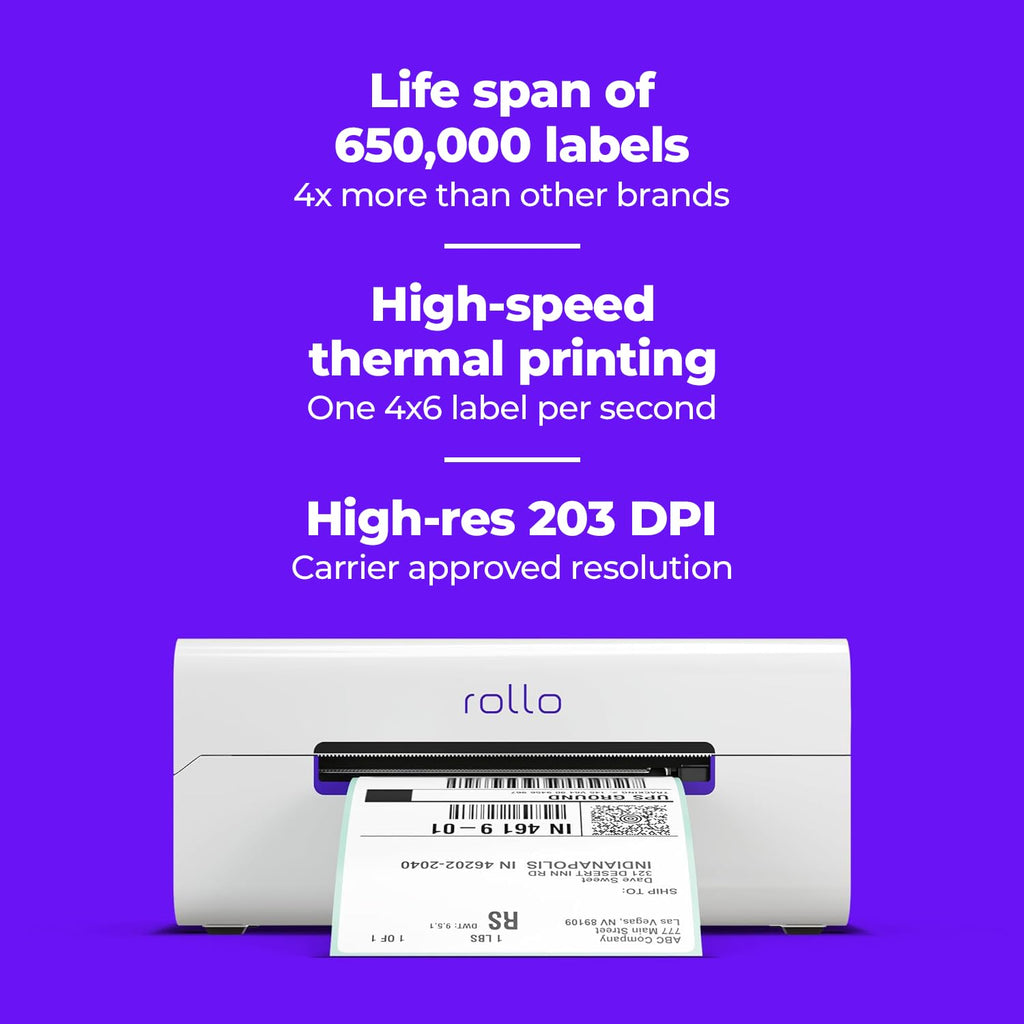Wireless Wi-Fi 4x6 Thermal Label Printer J345