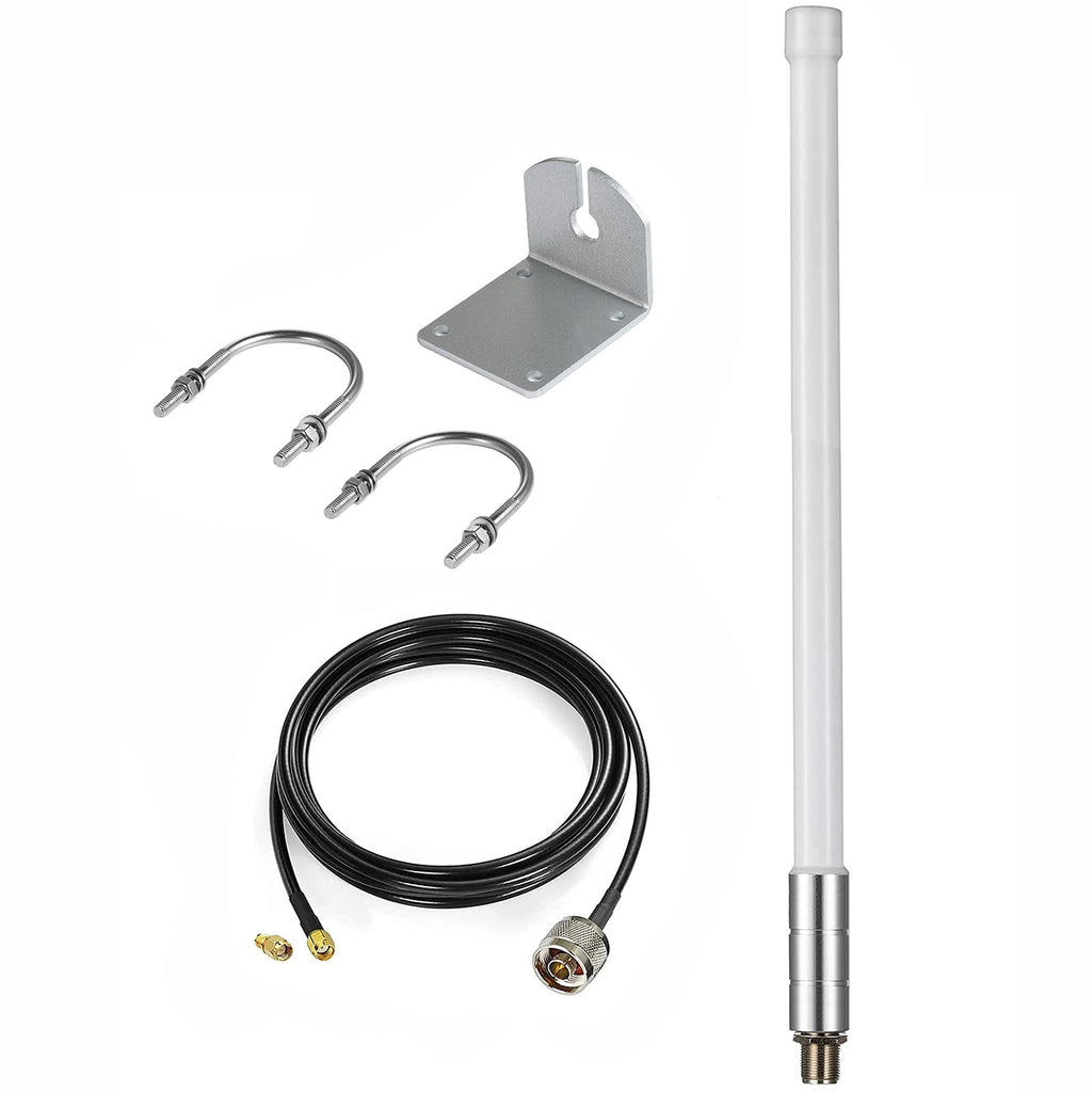 Waterproof 8dBi Omni-Directional Glass Fiber LoRaWan 915MHz Antenna with 5M Cable R370158