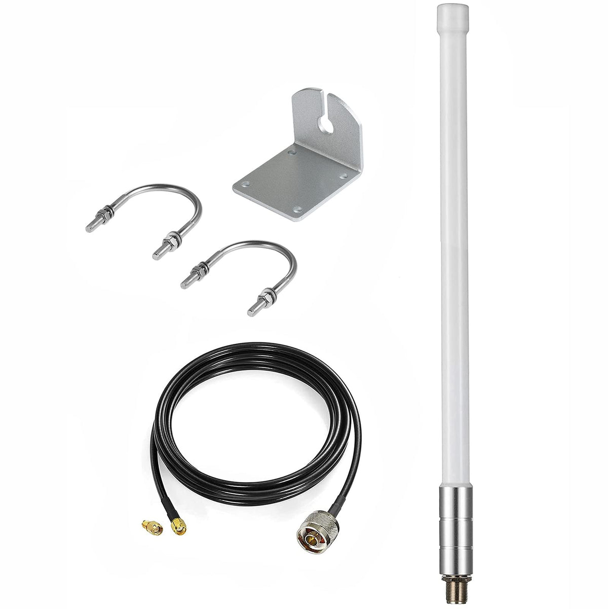 Waterproof 8dBi Omni-Directional Glass Fiber LoRaWan 915MHz Antenna with 5M Cable R370158