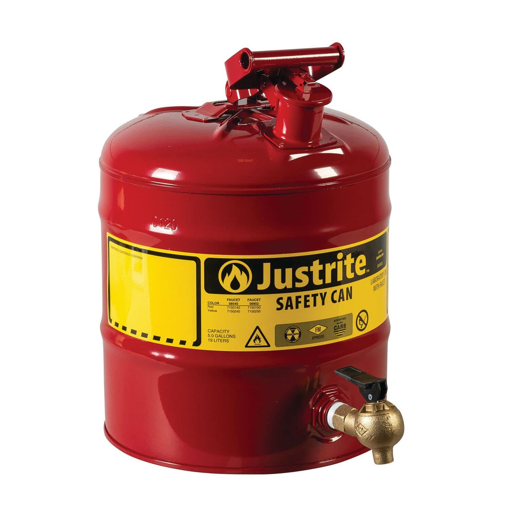 Galvanized Steel Laboratory Safety Can U538