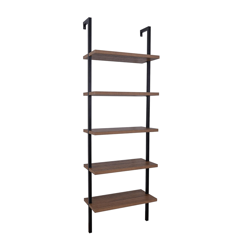 5-Shelf Oak Wood Modern Bookcase K927482