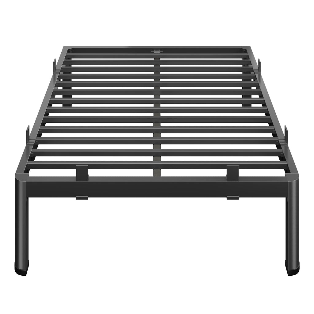 18 Inch Metal King Bed Frame with Steel Support F260849