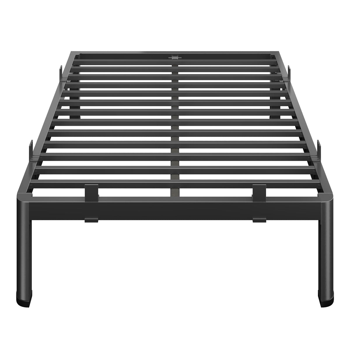 18 Inch Metal King Bed Frame with Steel Support F260849