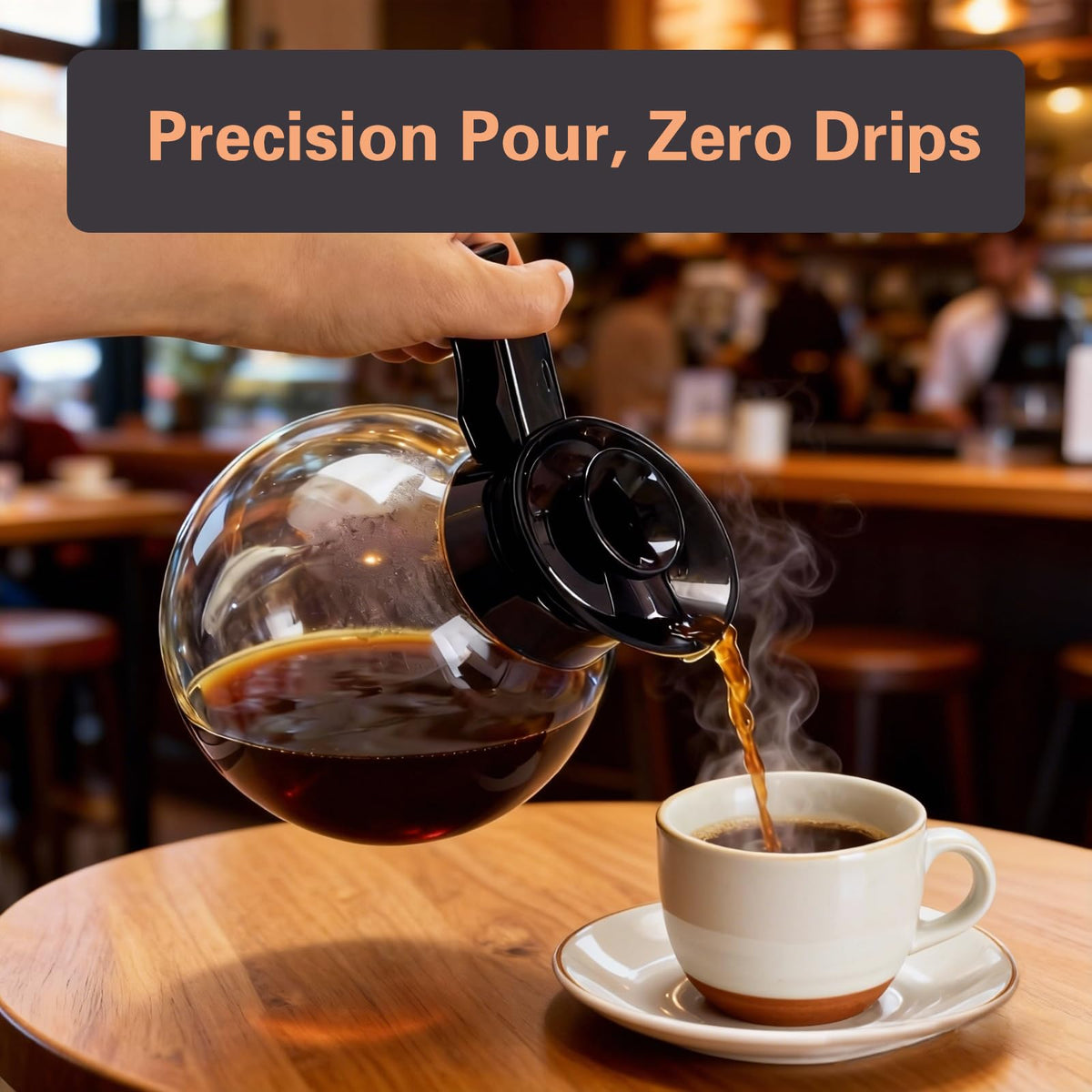 12-Cup Commercial Drip Coffee Maker with 2 Carafes T765