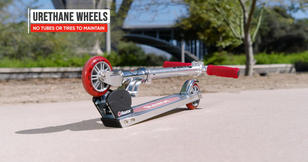 Kick Scooter for Kids - Lightweight, Foldable, Aluminum Frame, Adjustable Handlebars P293