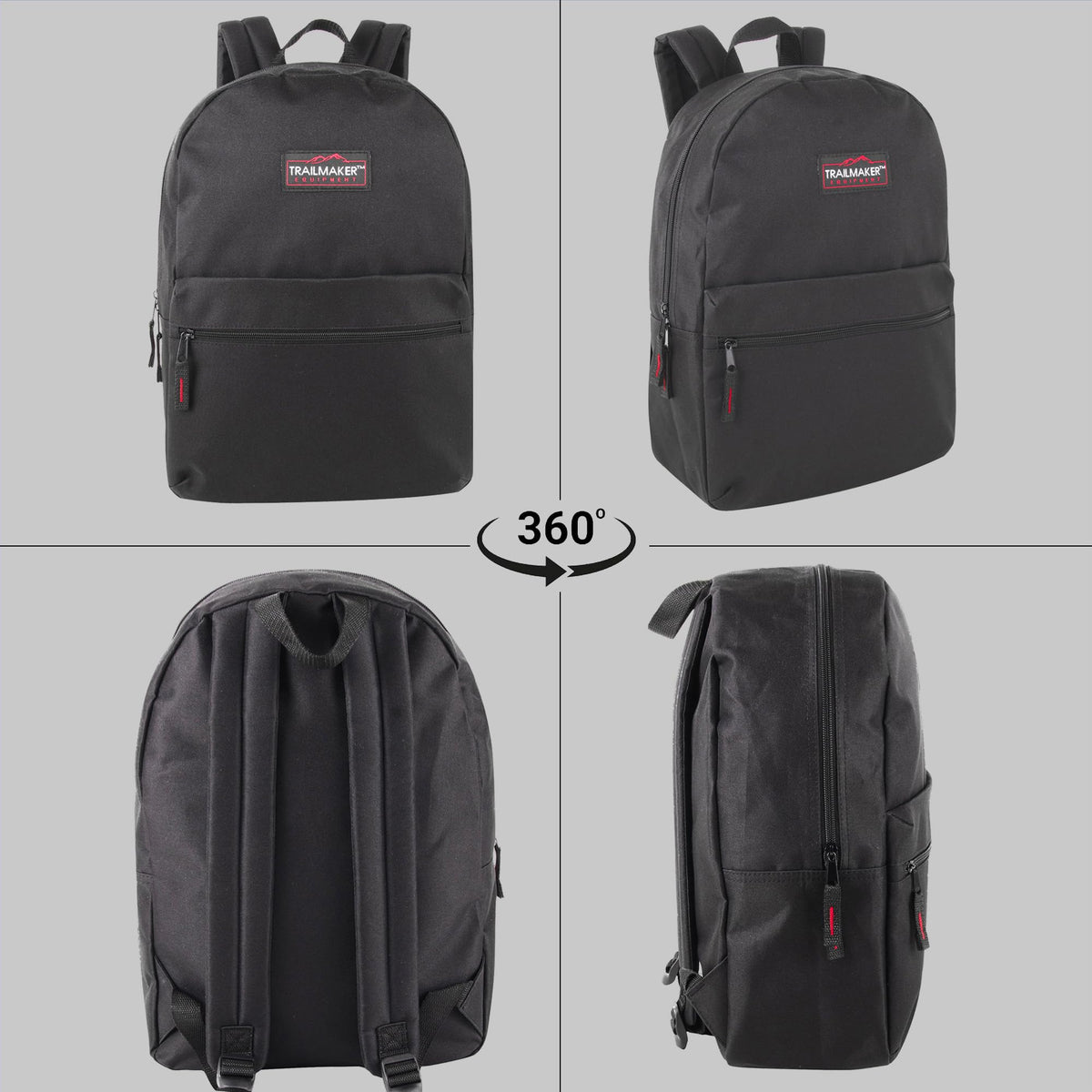 17 inch Backpacks with Adjustable Padded Straps S258