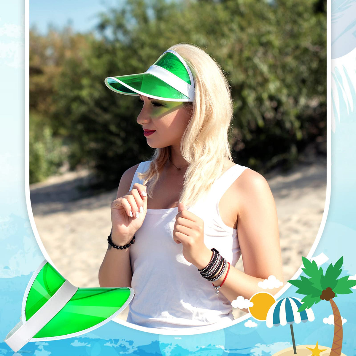Poker Visors Golf Hats I979192