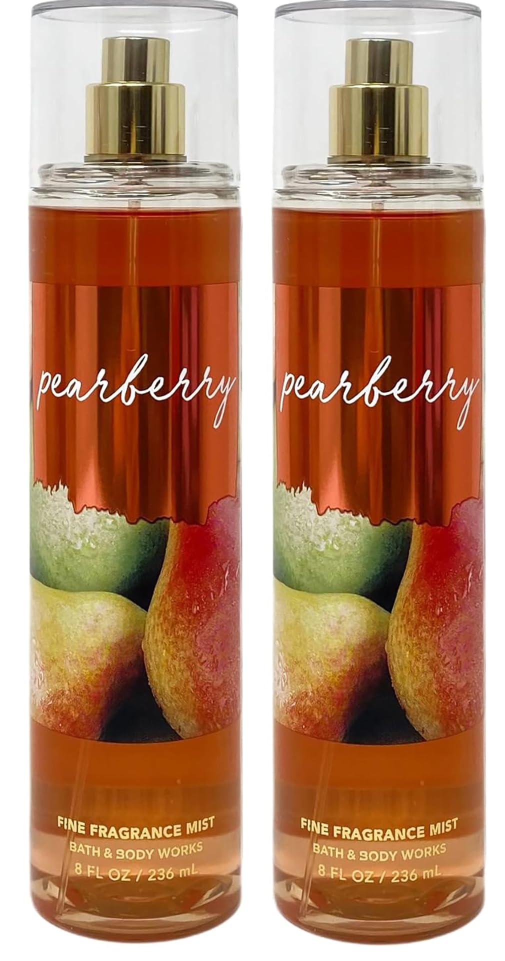 Pearberry Fine Fragrance Body Mist 8 oz Pack of 2 T6380