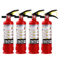 2.5 lb ABC Dry Chemical Fire Extinguishers 4-Pack H257605