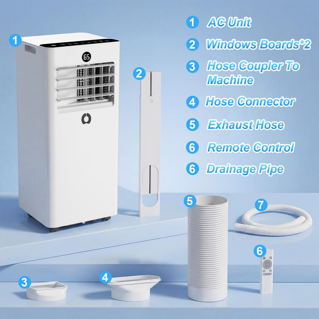 10000Btu 3 in 1 Portable Air Conditioner E475547