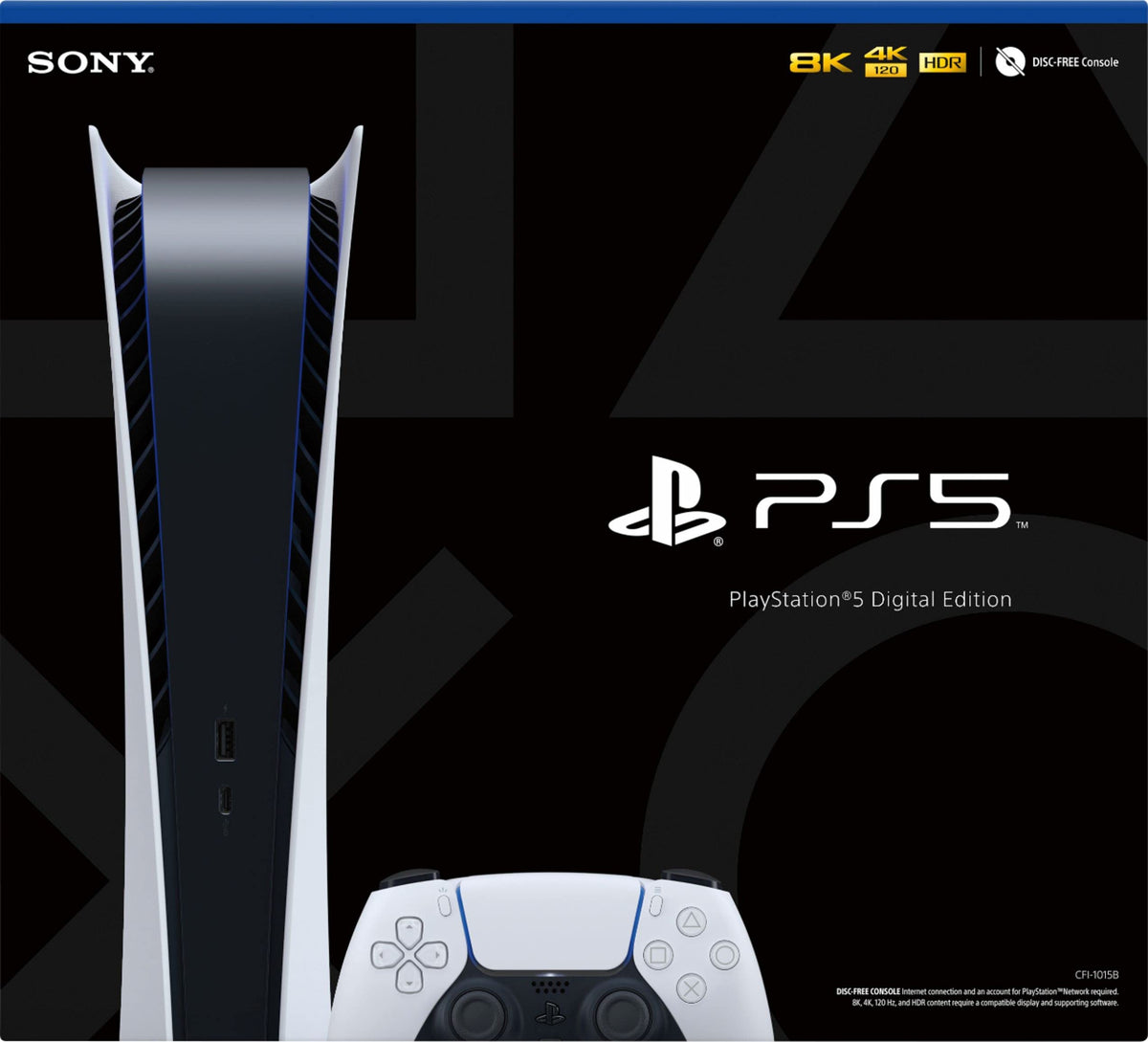 Play Station 5 Digital Edition Console X5394