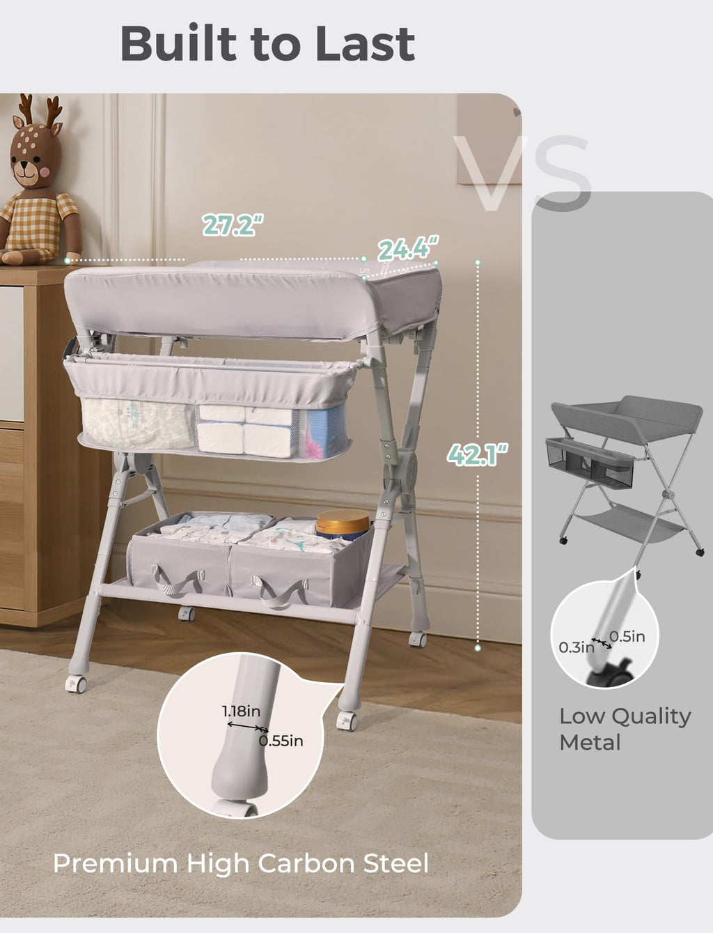 Portable Folding Baby Changing Table G68106