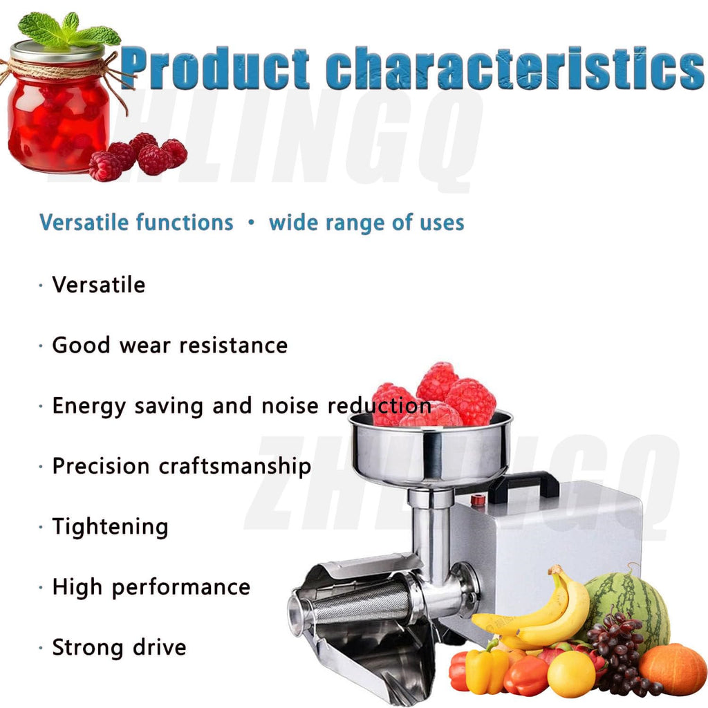 450W Stainless Steel Tomato Strainer Machine H4421