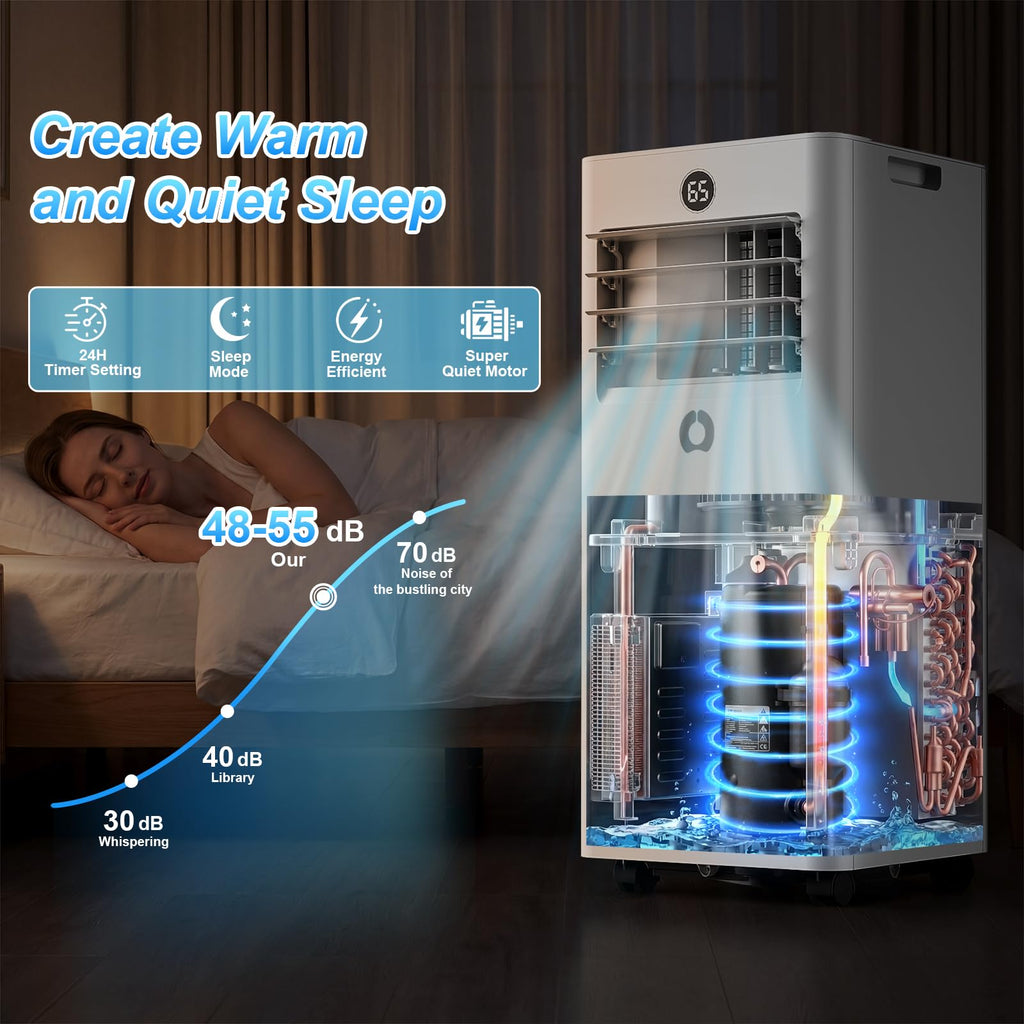 10000Btu 3 in 1 Portable Air Conditioner E475547