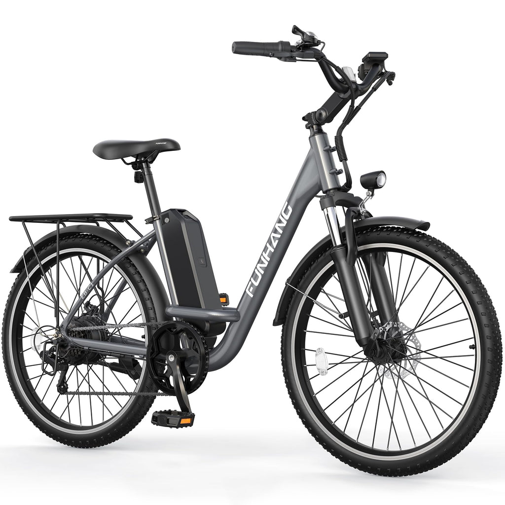 26" 1000W Electric Bike with 48V Battery, 7-Speed H57208