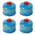 230gram 4 Pack Iso-Butane Camping Fuel Canister A169