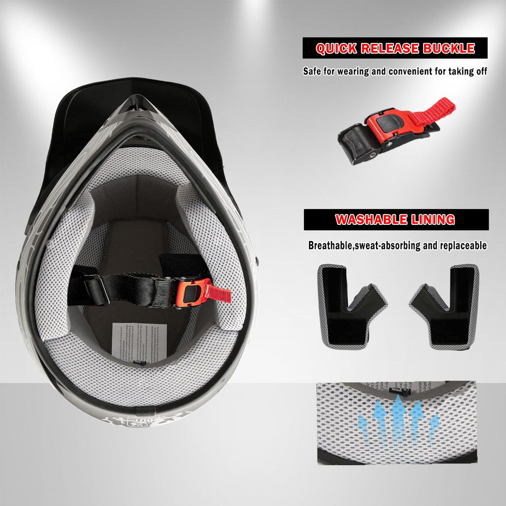 Kids Motocross Helmet V3626