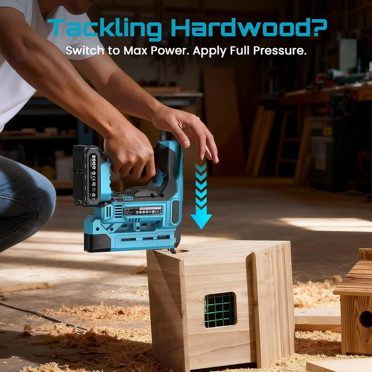 Cordless 18GA Nail Gun with Battery L138736