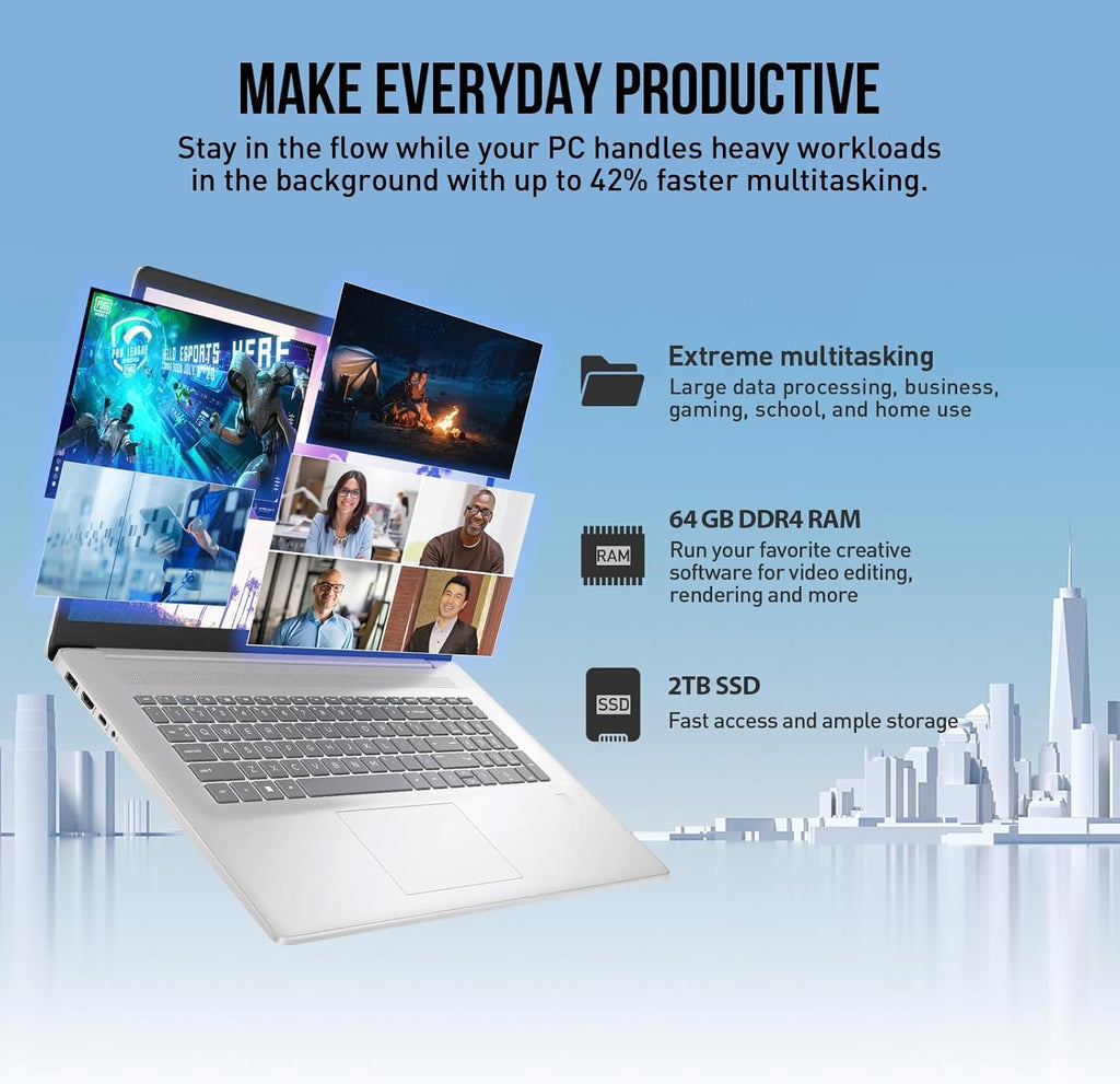 17.3 Inch Touchscreen Intel Core i7 Laptop H74952