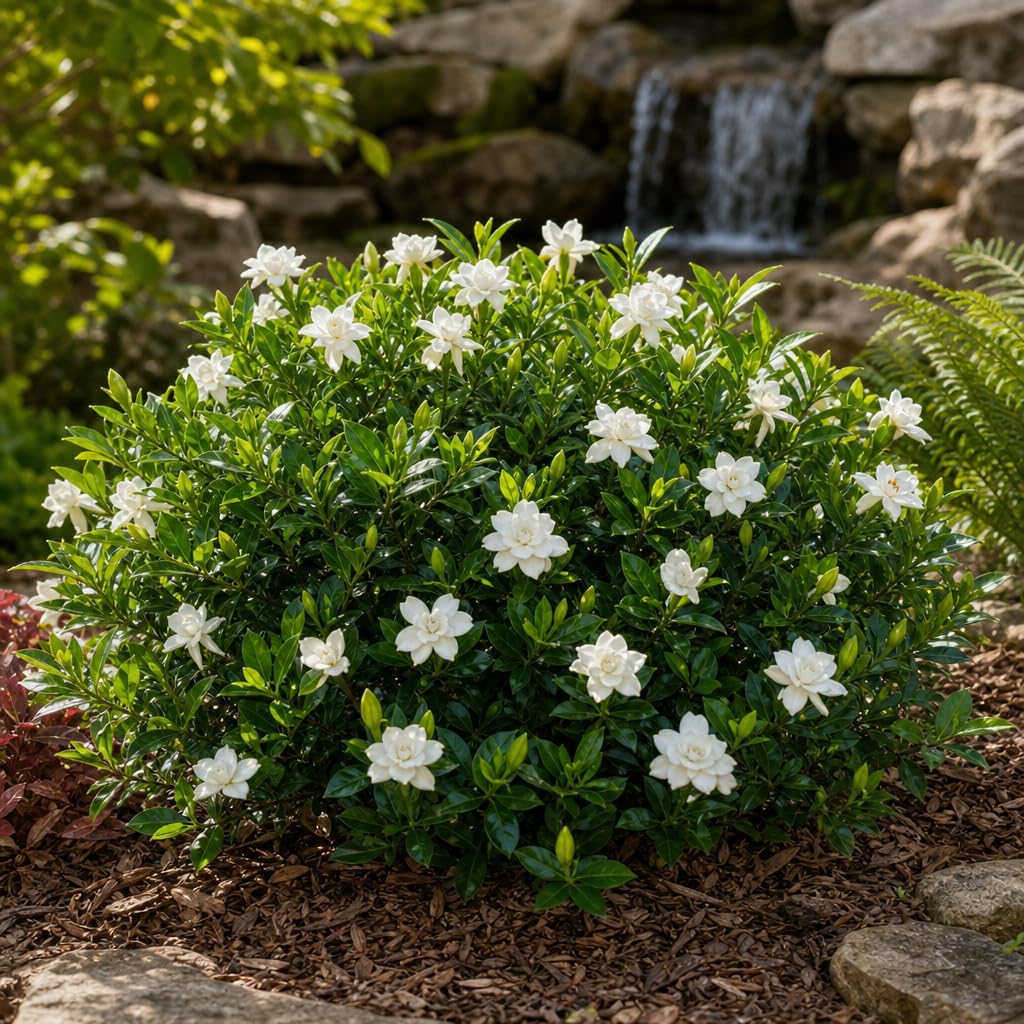 Frostproof Gardenia 2 Gallon Plants Fragrant Blooming Shrub V808
