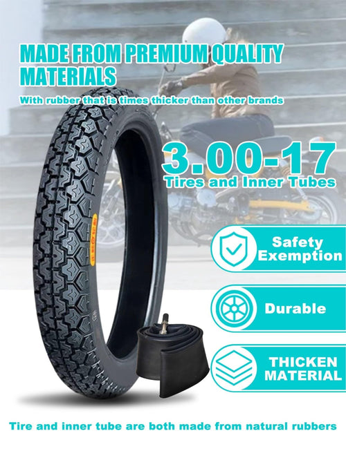 17 Dirt Bike Tire and Tube Set T945