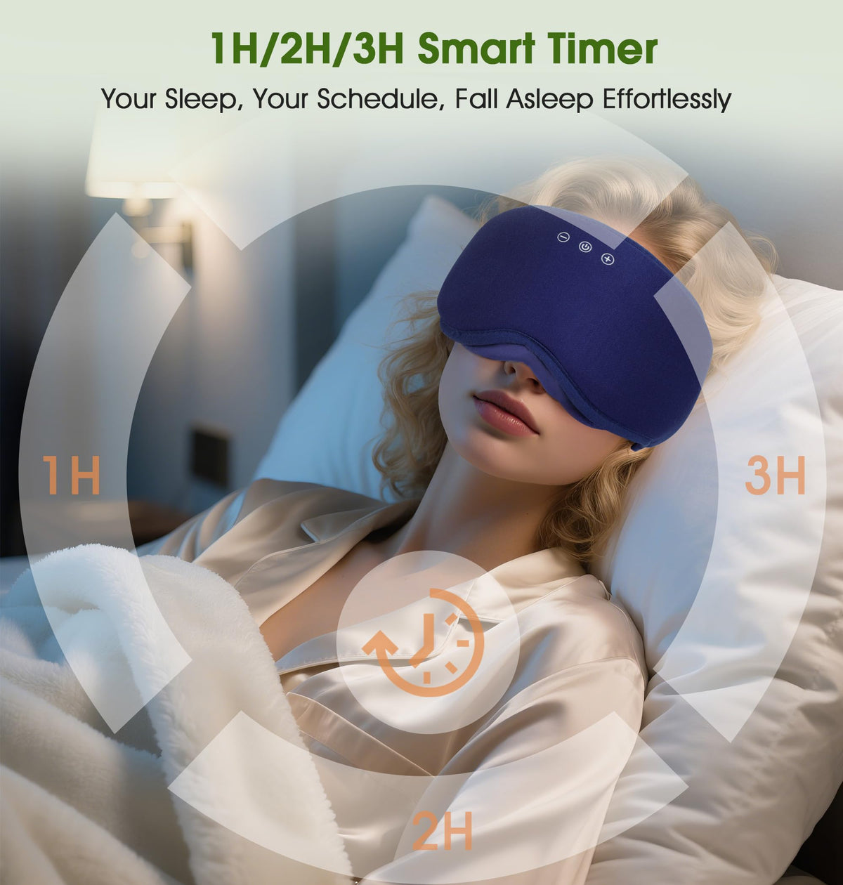 Bamboo Cotton Bluetooth Sleep Mask M607490