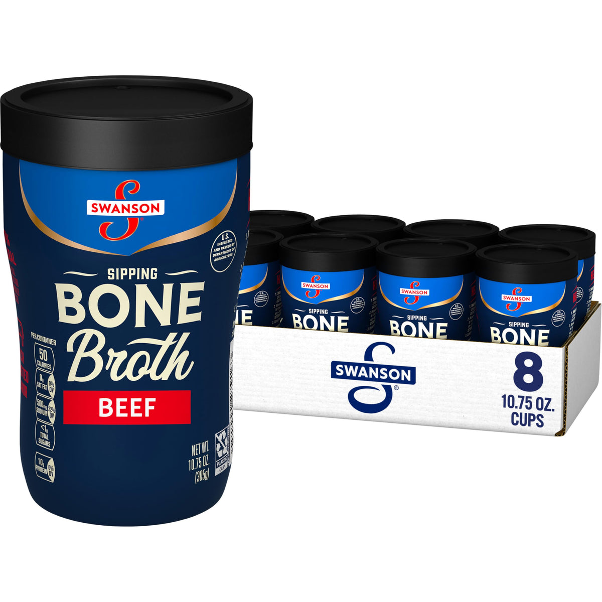 Beef Bone Broth 10.75 OZ Cup U337462
