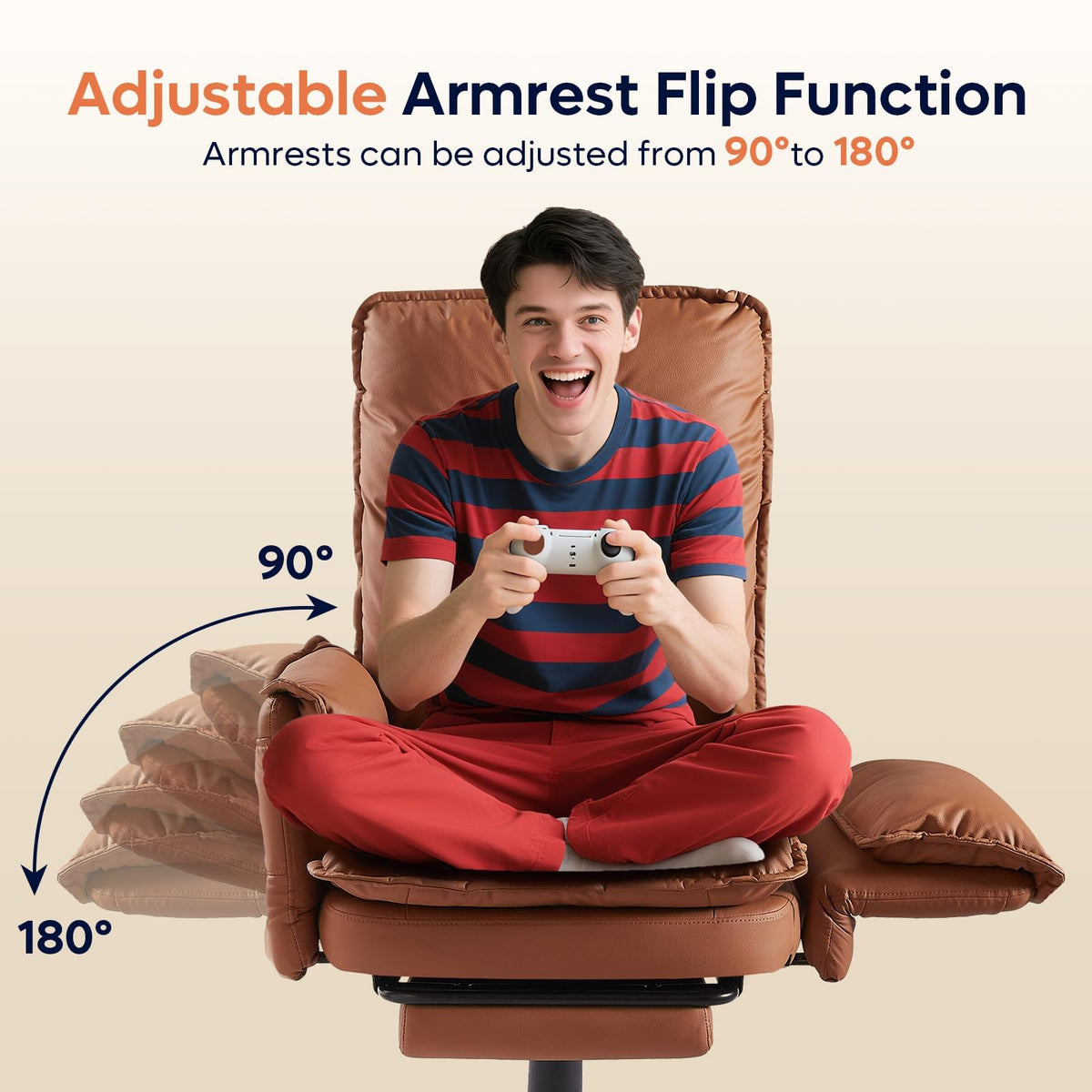 High Back Executive Chair with Footrest M65665