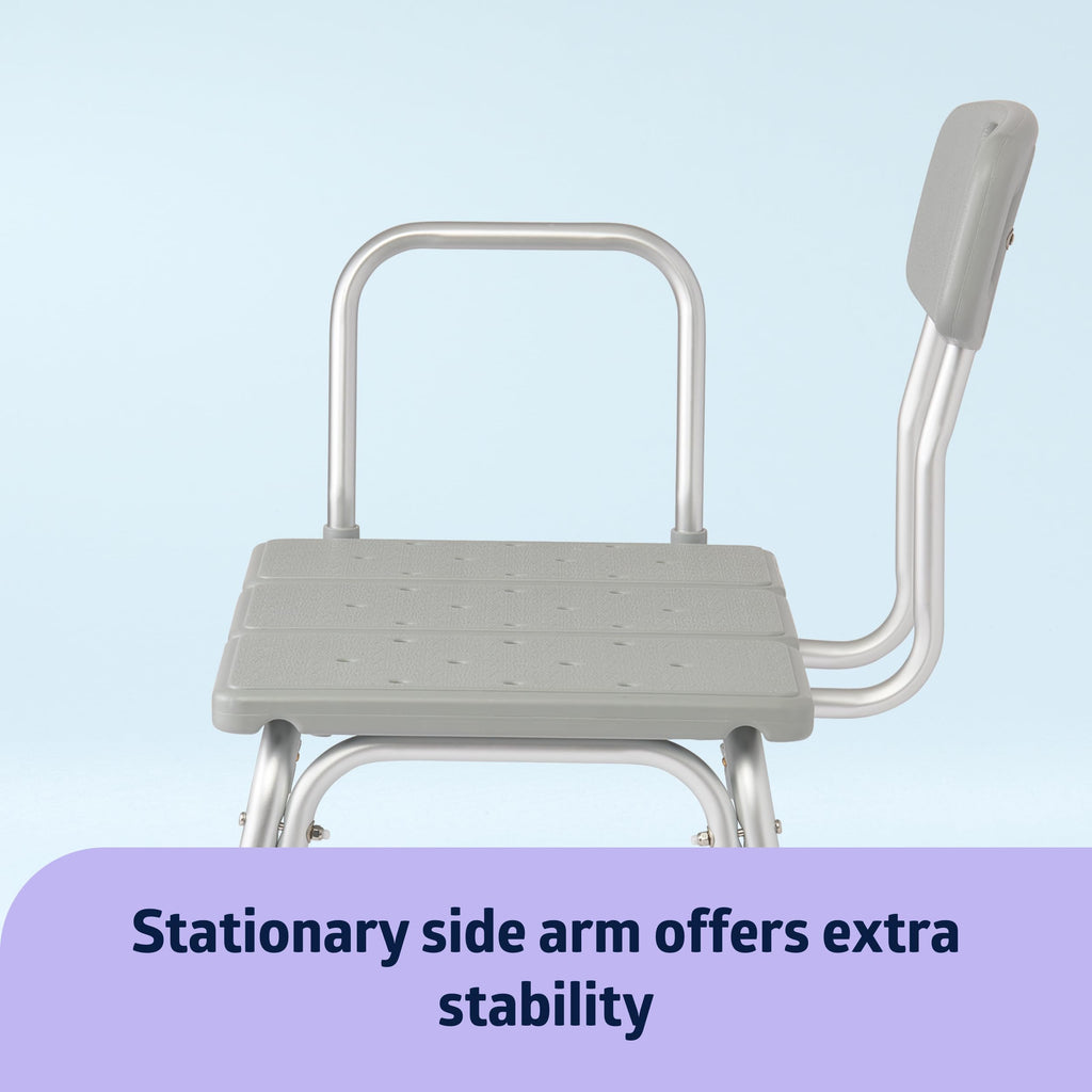 Adjustable Transfer Bench with Slip-resistant Feet D904