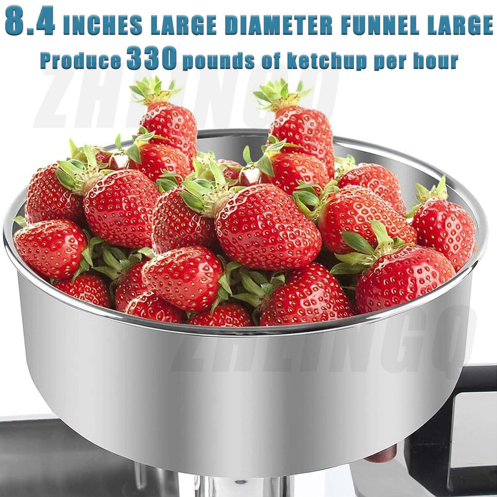 450W Stainless Steel Tomato Strainer Machine H4421