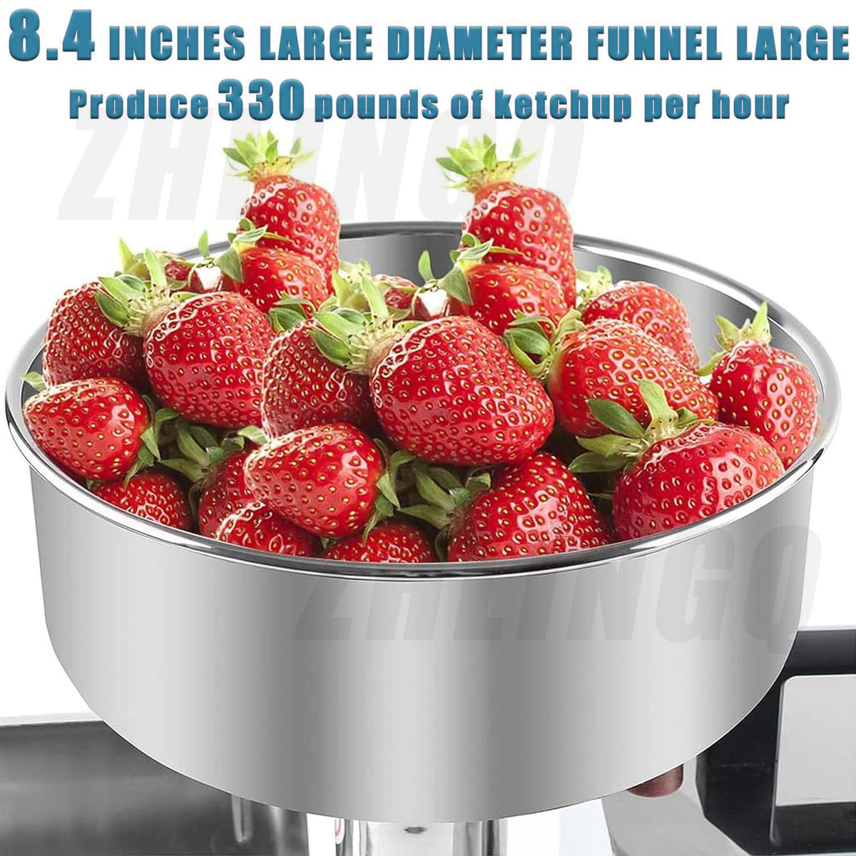 450W Stainless Steel Tomato Strainer Machine H4421