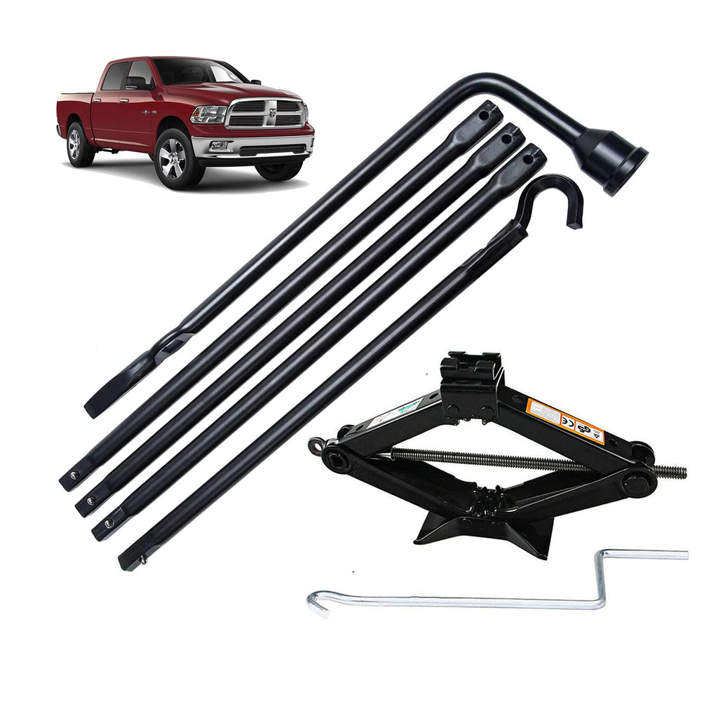 Spare Tire Tool Kit with Case & Scissor Jack 2 Ton X146