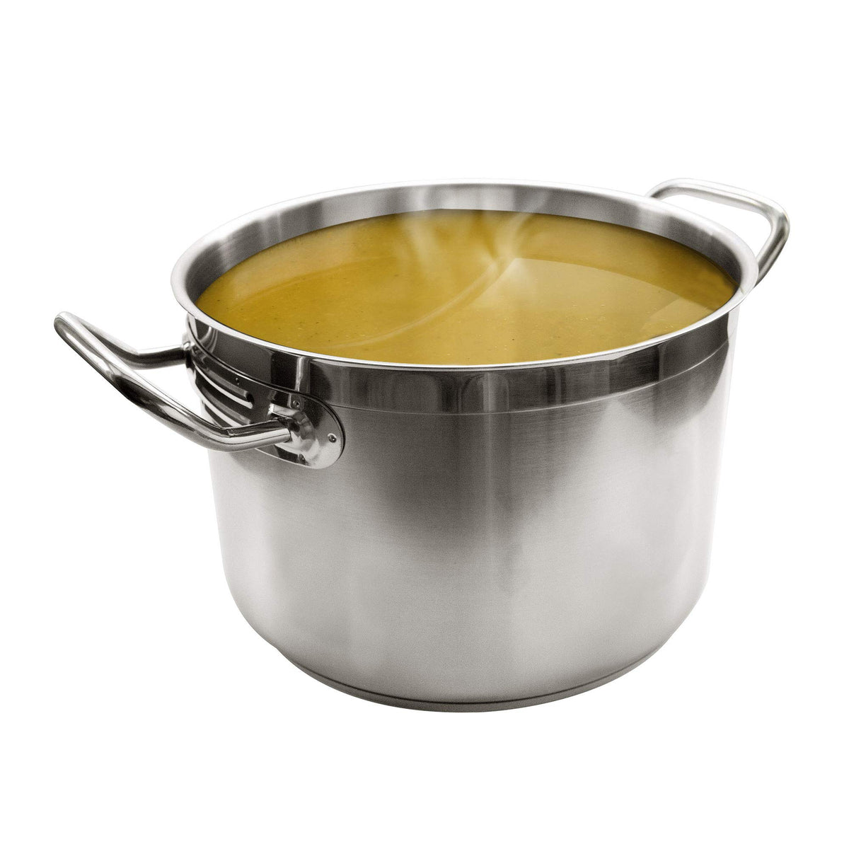 40 Qt Stainless Steel Stock Pot with Cover N358338