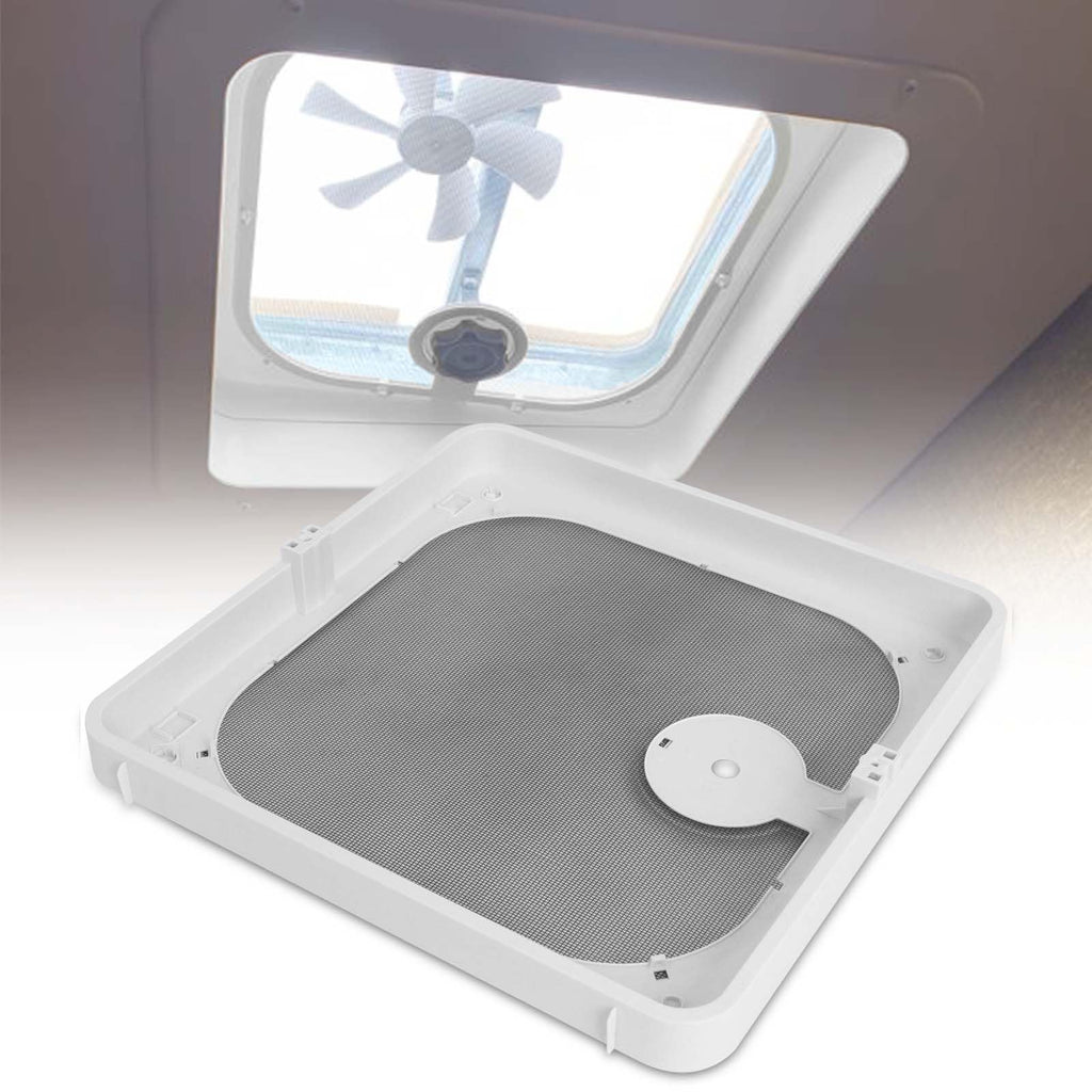 Birch White Roof Vent Frame Screen Replacement 13.5×13.5inch V612